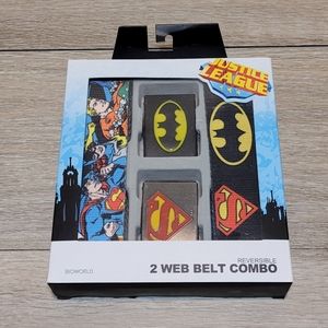 Justice League 2 web Belt Combo